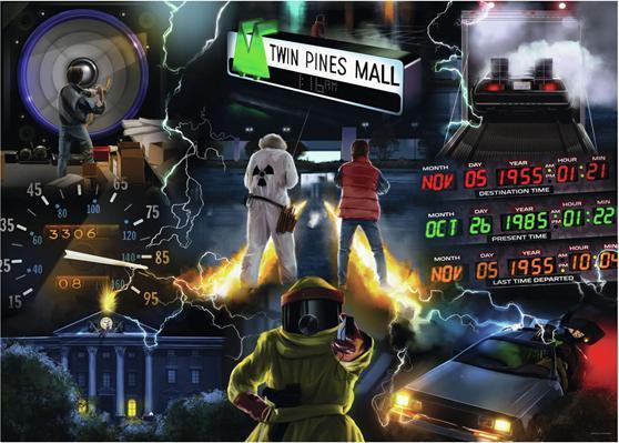 Produktbild Ravensburger Puzzle 12000278 - Back to the Future - 1000 Teile Universal VAULT Puzzle für (1000 Teile)