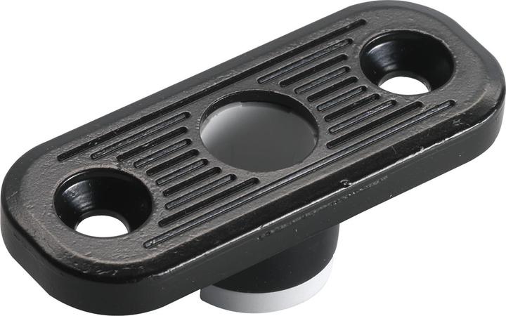 Produktbild Fuhr Stangenführung f. Holztüren C= 20 x 50 mm, schwarz beschichtet