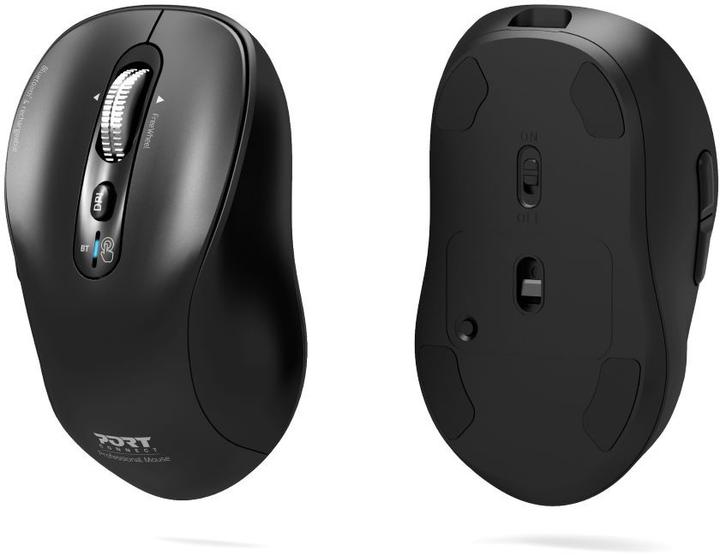 Productafbeelding Port Designs Muis Oplaadbare Bluetooth Pro - Bulk (Draadloze)