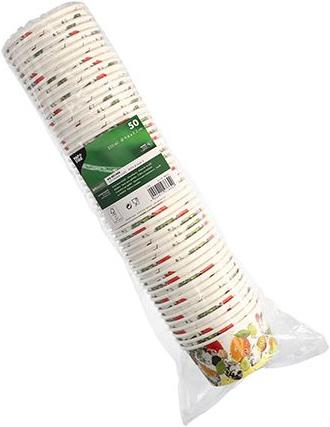 Actual product image Papstar 88692 Disposable Tray Multicolor Cardboard (50 x)