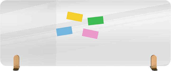 Produktbild Legamaster ELEMENTS Tischtrennwand Halterungen