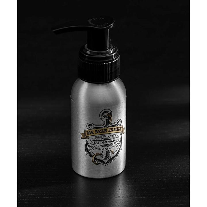 Immagine prodotto Mr. Bear Family Lavaggio dei tatuaggi (50 ml, Shampoo liquido)
