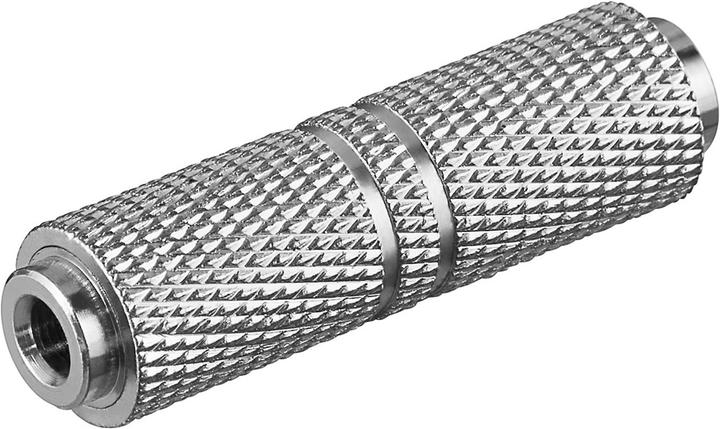 Image du produit Goobay Adaptateur pour casque, AUX jack 3,5 mm femelle à femelle, version métallique (Répartiteur de casque d'écoute)