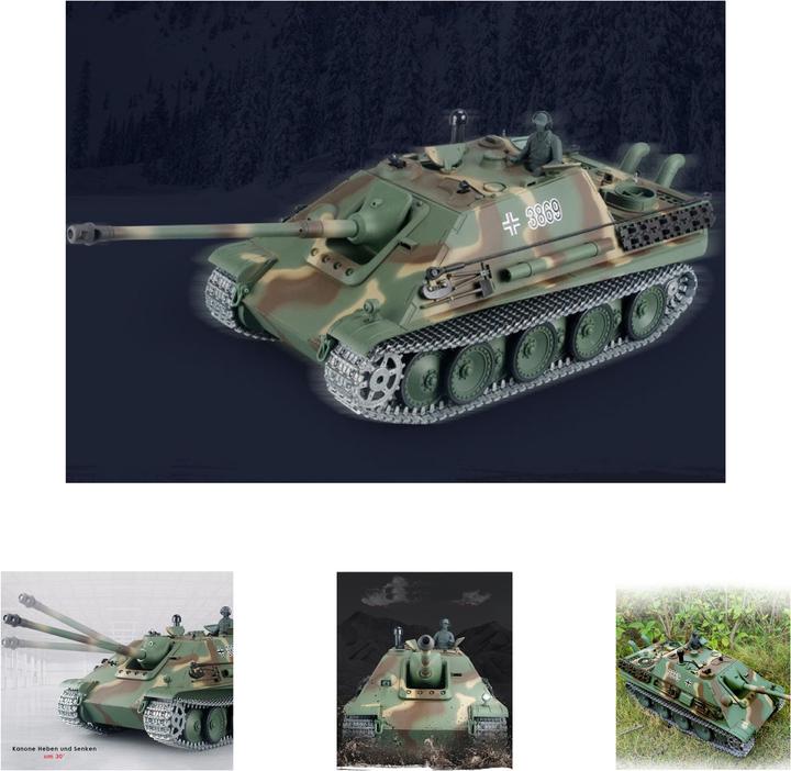 Image du produit Es-toys Heng Long RC Panzer Jagdpanther Pro 1:16 (RTR Prêt à fonctionner)