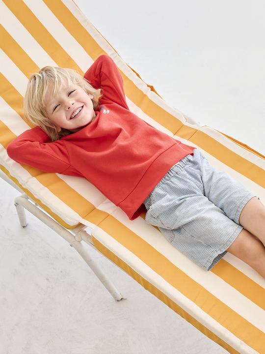 Image du produit Vertbaudet Jungen Jeans-Shorts mit Dehnbund, Bundweite verstellbar (134)
