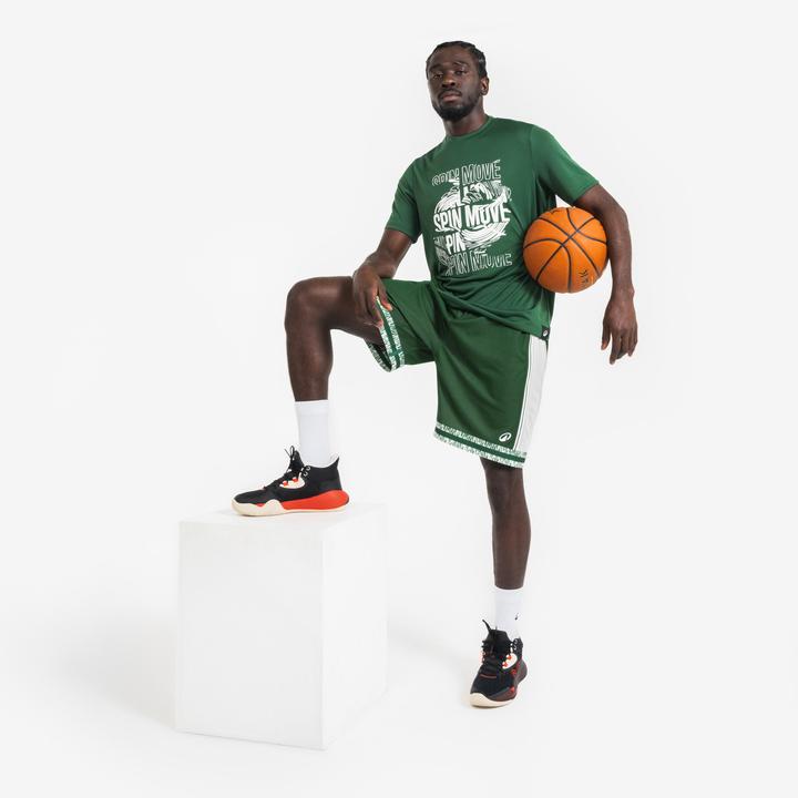 Image du produit Tarmak T-shirt / maillot basketball - TS500 fast Vert (M)