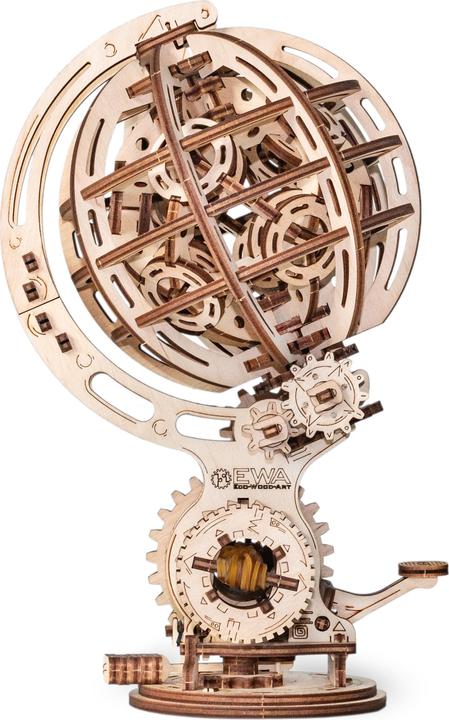 Eco Wood Art Kinetischer Globus