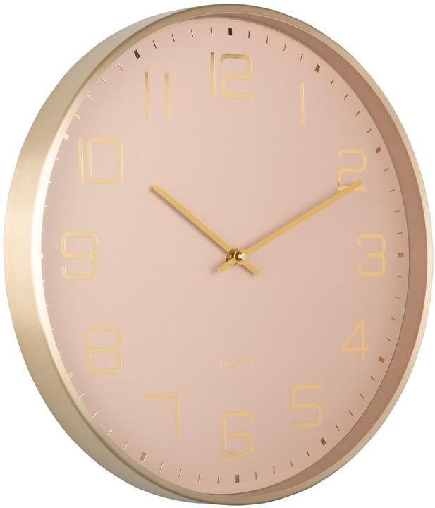 Karlsson Wall clock Elegance Glow Soft brown (40 cm)