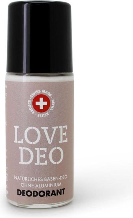 Produktbild Schnarwiler LOVE DEO Basen Deodorant ohne Aluminium Roll-on (Roll-on, 50 ml)