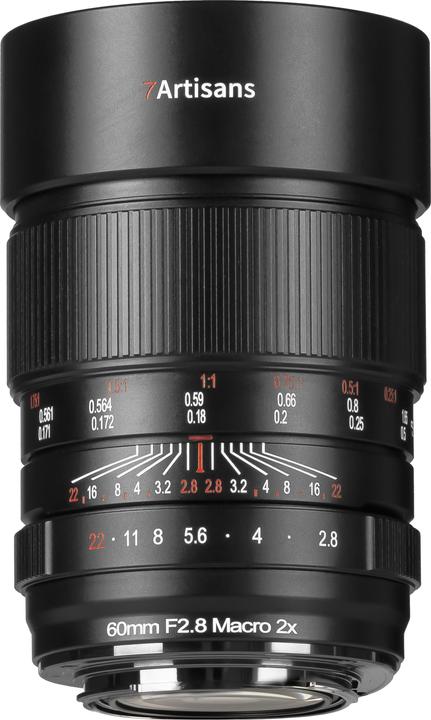 7artisans 60mm F2.8 Macro 2x Nikon (Z Mount) (Nikon Z, Full-frame)