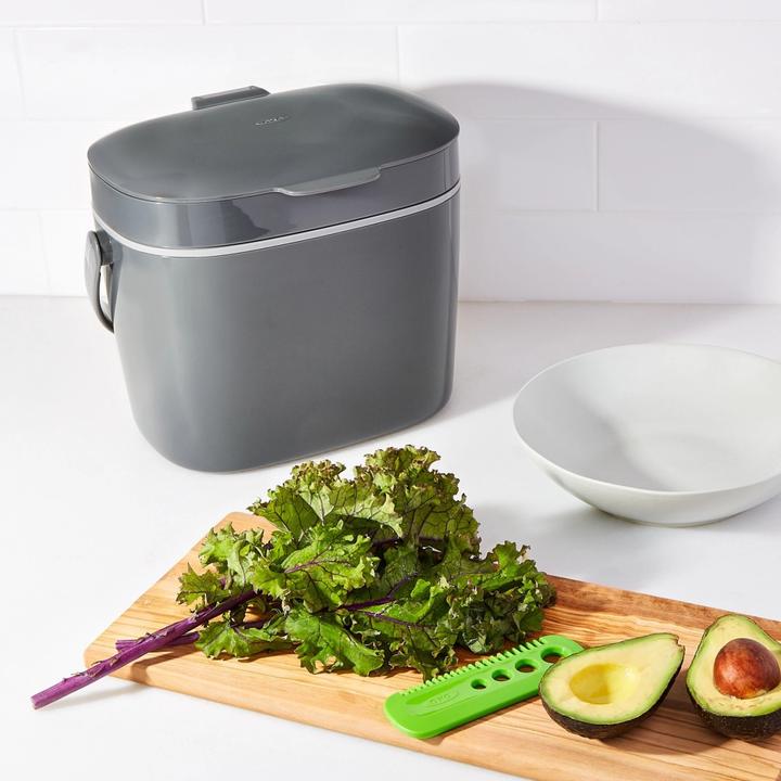 Image du produit OXO Seau à compost, gris (6.60 l)