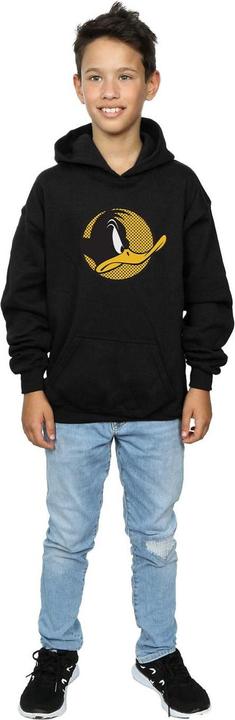 Immagine prodotto Looney Tunes Daffy Duck Dotted Profile Felpa con Cappuccio Ragazzi (140, 146)