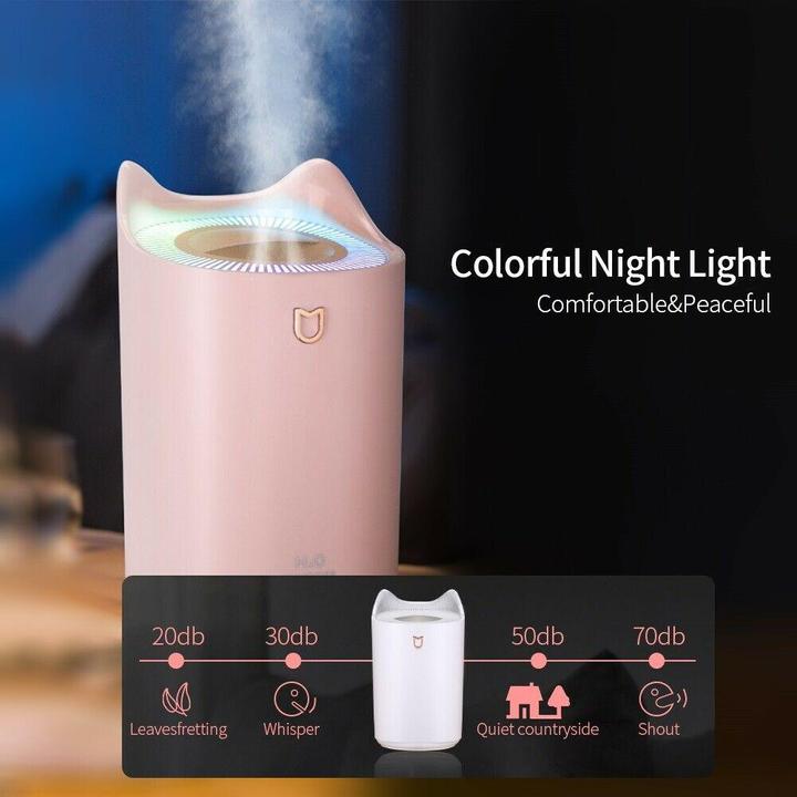 Actual product image JTI Humidifier, two nozzles - White