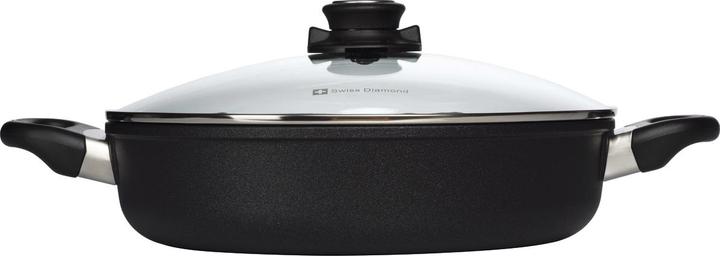 Actual product image Swiss Diamond Schmorkasserole (28 cm, Pot, Cast aluminium)