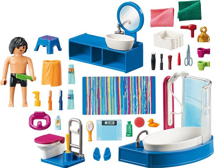 Actual product image Playmobil Bathroom (70211, Playmobil Dollhouse)