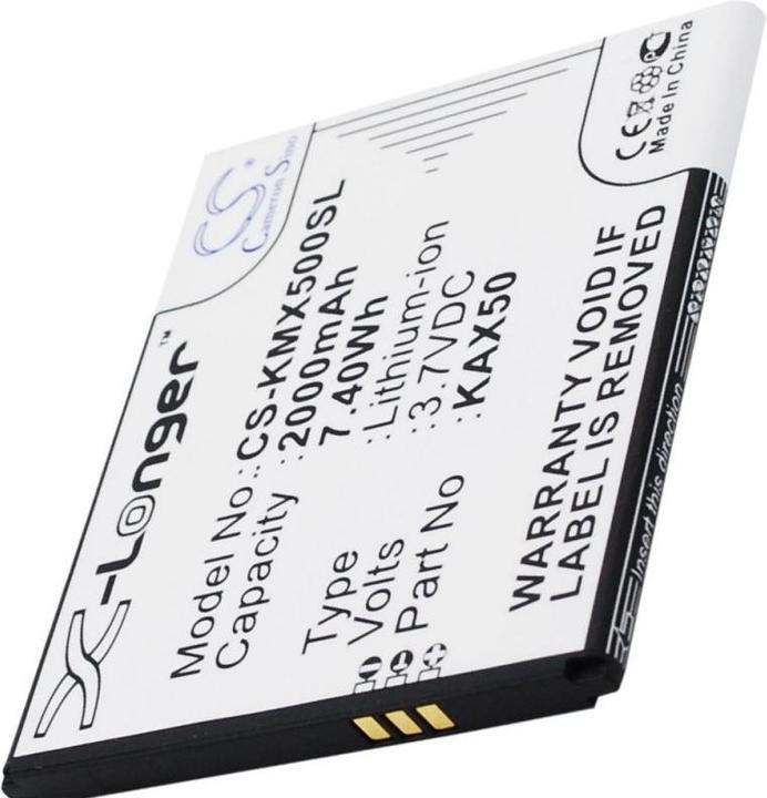 Immagine prodotto AccuCell Batteria per Kazam Trooper X5.0, batteria KAX50