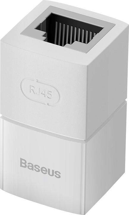 Baseus Network coupler Ethernet RJ-45 cable connector AirJoy Series 10 pcs - white (RJ45 (1x))