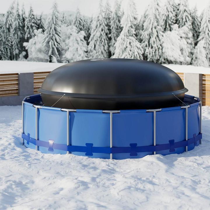 Image du produit Juskys Couverture de piscine gonflable ronde