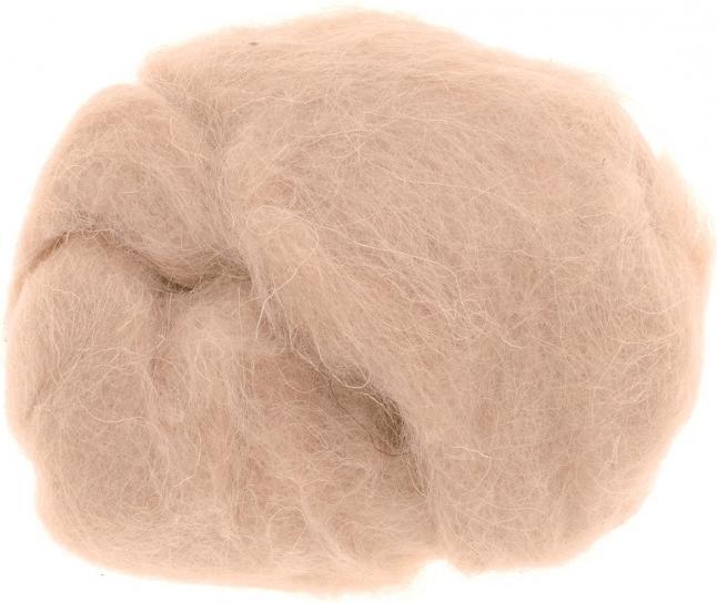 Produktbild Glorex Schafwolle 30g natur