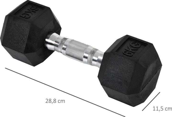 Produktbild Homcom Kurzhantel (2 x 6 kg)