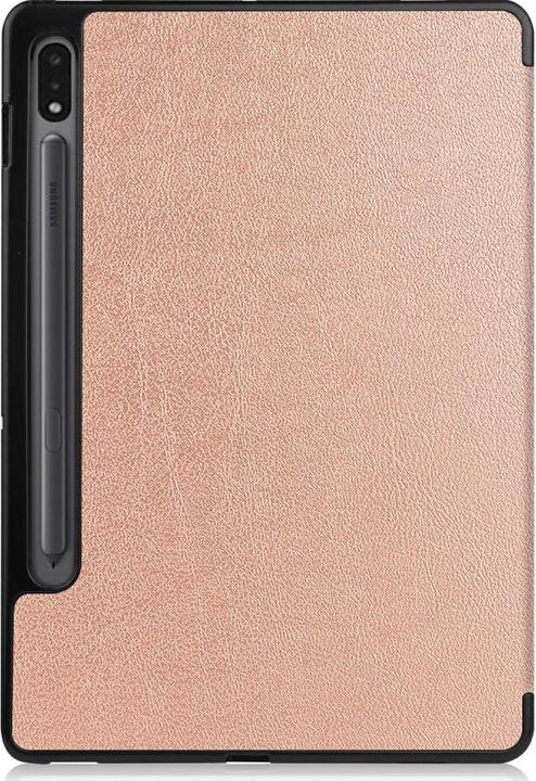 Actual product image Cover-Discount Galaxy Tab S7 (11.0) - Tri-fold Smart Case rose gold (Galaxy Tab S7 11.0 (2020))