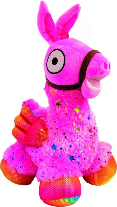 Image du produit Joy Toy Lama En Peluche Rose Avec Paillettes Et étoiles 30 cm (30 cm)