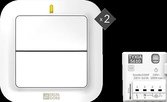 Actual product image Delta Dore PACK TYXIA 611