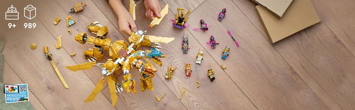 Actual product image LEGO Lloyd's ultra gold dragon (71774, LEGO Ninjago)