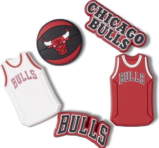 Crocs NBA CHI Bulls/5 Pack (One Size)