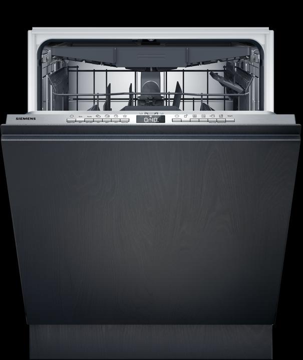 Produktbild Siemens iQ300, Vollintegrierter Geschirrspüler, 60 cm, varioScharnier für besondere Einbausituationen, SN73E