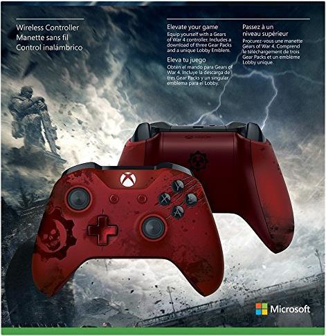 Immagine prodotto Microsoft Xbox One Wireless Controller GoW 4 edizione limitata (Xbox One X, Xbox Series X, Xbox One S, Xbox Serie S)