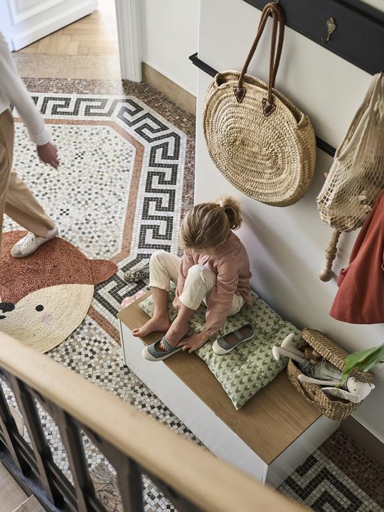 Image du produit Vertbaudet Coffre à jouets sur roulettes pour chambre d'enfant