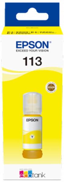 Etichetta energetica Epson 4x Original Tinte 113 EcoTank ET 5150 5170 5800 5850 5880 16600 16650 Set