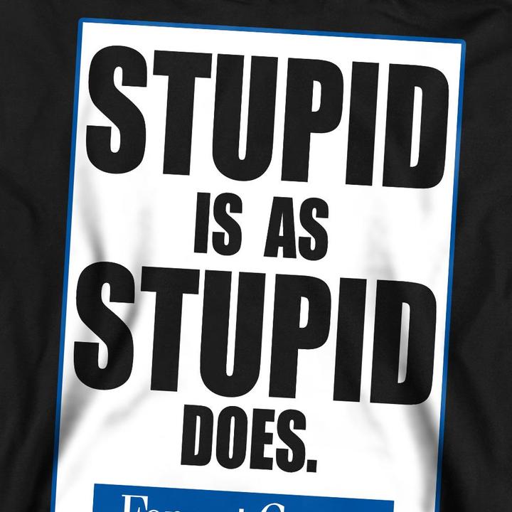 Immagine prodotto Forrest Gump Stupid Is Felpa Adulto Unisex (XL)