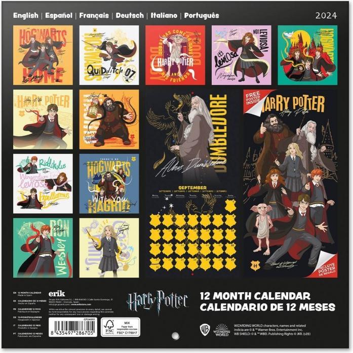 Actual product image - Wall calendar 2024 (30 x 30 cm) (30 x 30 cm)