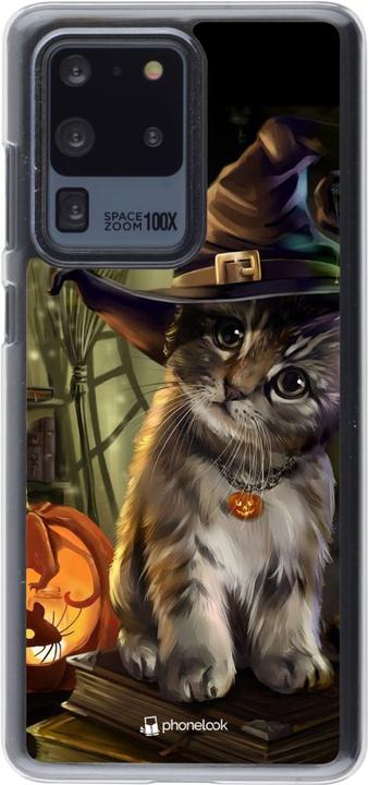 Image du produit PhoneLook Coque transparent Halloween 21 Witch cat (Samsung Galaxy S20 Ultra)