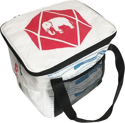 Immagine prodotto Bekos Upcycling - Kosmetiktasche aus recycelten Fischfuttersäcke blauer Fisch