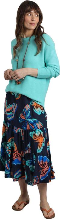 Image du produit Weird Fish - Jupe mi-longue CASSIS LIVA - Femme (36)