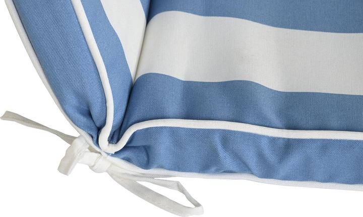 Produktbild DKD Home Decor Liegestuhlkissen Hängematte Weiss Himmelsblau 190 x 60 x 5 cm