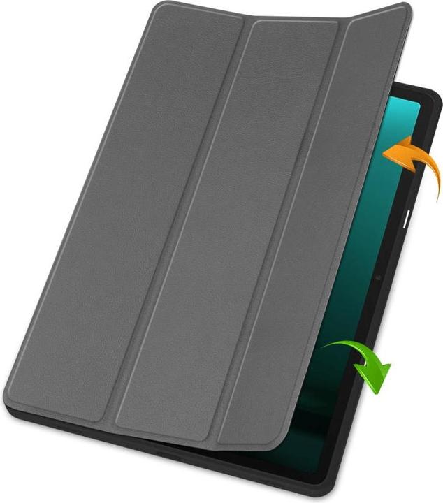 Produktbild Cover-Discount Galaxy Tab S9 / S9 FE - Smart Case Silikon grau (Galaxy Tab S9)