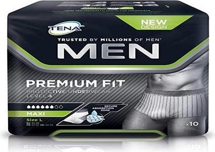 Immagine prodotto Tena Men Premium Fit Underwear Level 4 (10 x, Grande)