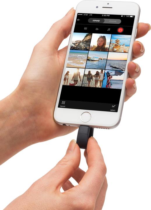 Actual product image SanDisk iXpand Flash Drive 64GB (64 GB)