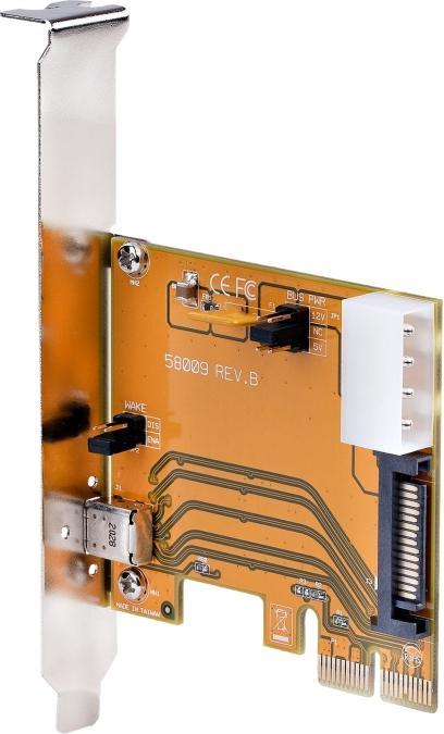 StarTech com 4-Slot PCI Express Gehäuse, PCIe Erweiterungsbox mit PCIe x2 Hostkarte, PCIe 2.0 - 10 G