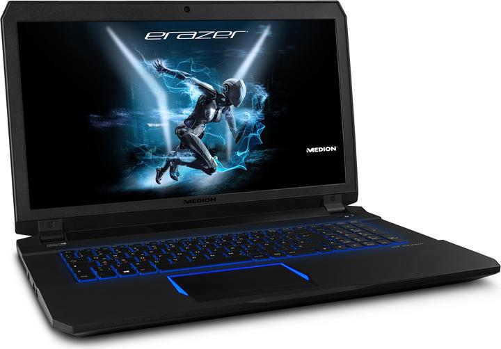Actual product image Medion Erazer X7851 (17.30", Intel Core i7-7700HQ, 16 GB, 256 GB, CH)