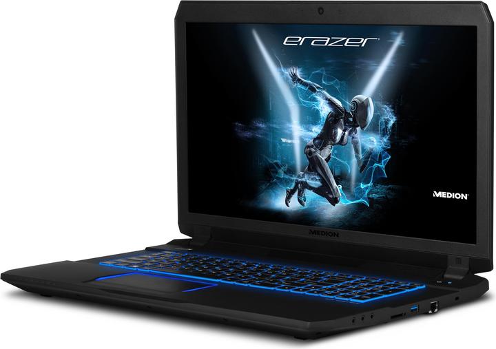 Actual product image Medion Erazer X7851 (17.30", Intel Core i7-7700HQ, 16 GB, 256 GB, CH)