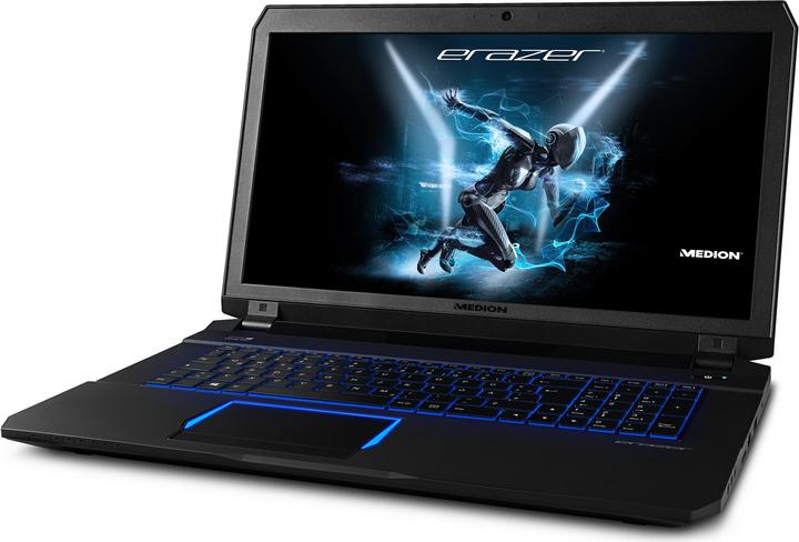 Actual product image Medion Erazer X7851 (17.30", Intel Core i7-7700HQ, 16 GB, 256 GB, CH)