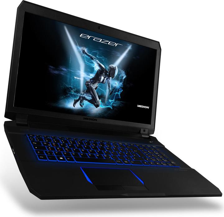 Actual product image Medion Erazer X7851 (17.30", Intel Core i7-7700HQ, 16 GB, 256 GB, CH)
