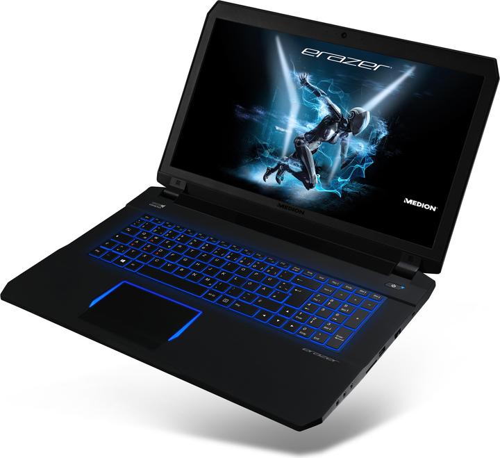 Actual product image Medion Erazer X7851 (17.30", Intel Core i7-7700HQ, 16 GB, 256 GB, CH)