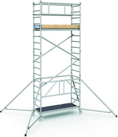 Produktbild Zarges Arbeitsgerüst PaxTower 1T 0,72 x 1,80 m Arbeitshöhe 5,55 m (Gerüst, 180 cm)