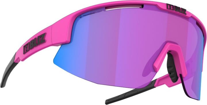 Bliz Matrix Nano Optic Nordic Light (Matt Neon Pink, Bégonia, Violet w Blue Multi)